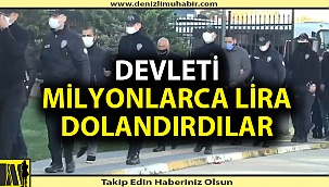 Milyonluk vurgunun zanlıları tutuklandı