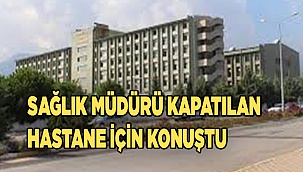 Servergazi Hastanesi ile ilgili açıklama geldi