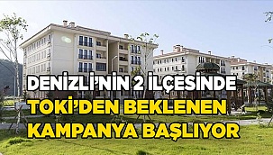 TOKİ'nin kampanyası bugün başladı