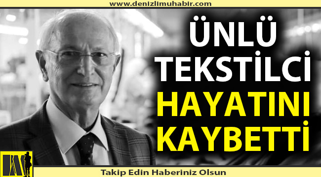 Ünlü tekstilci kalbine yenik düştü