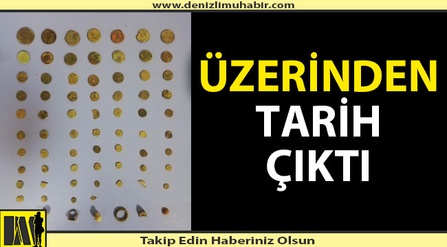 Üzerinden tarih çıktı