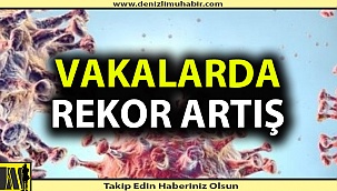 VAKA SAYISI REKOR ÜSTÜNE REKOR KIRIYOR