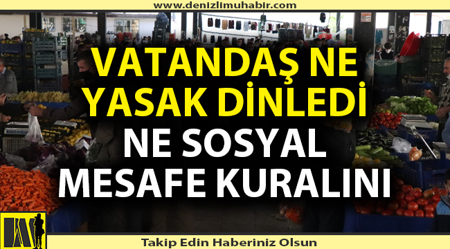 Vatandaş pandemi yokmuşçasına yaşıyor!