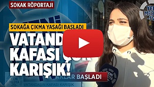Vatandaşın kafası karışık