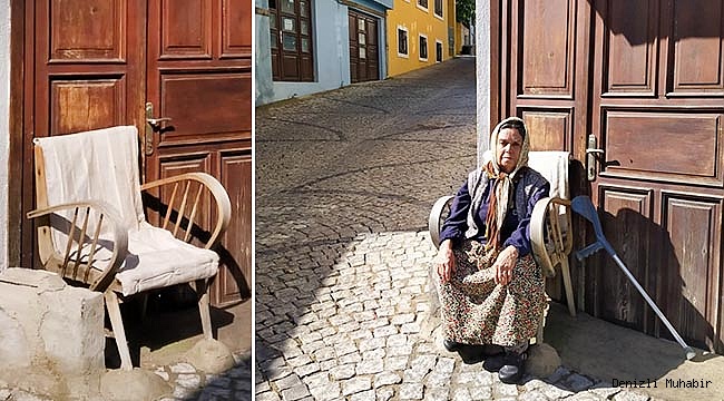 Vatandaşlar koltuğun değerini duyunca hatıra fotoğrafı çektiriyor