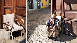 Vatandaşlar koltuğun değerini duyunca hatıra fotoğrafı çektiriyor