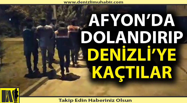Afyon'da dolandırdılar, JASAT'tan kaçamadılar