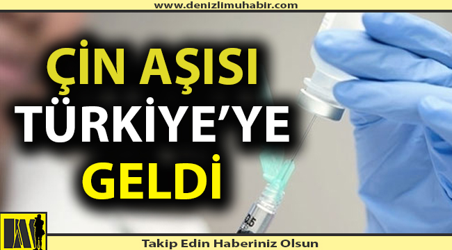 Beklenen aşı Türkiye'de