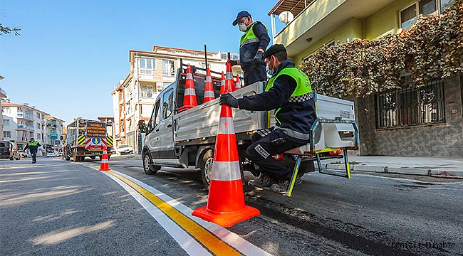 Büyükşehir geçici asfaltlamaya başladı