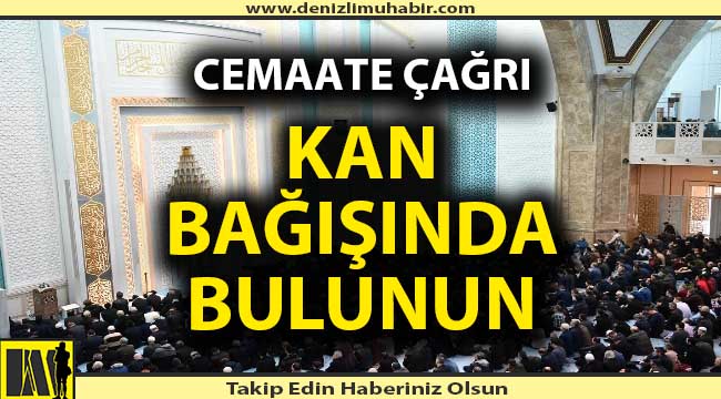 Cemaate çağrı: Kan stokları azaldı