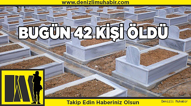 Denizli'de bugün defnedilenler  (15/12/2020)