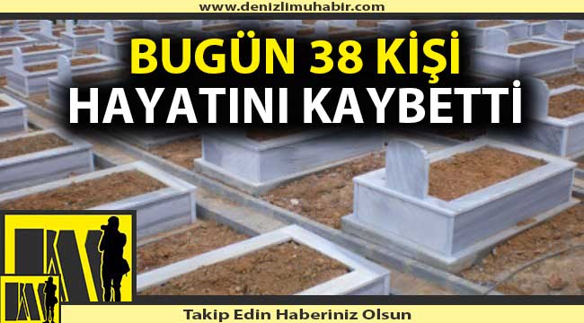 Denizli'de defnedilenler (17/12/2020)