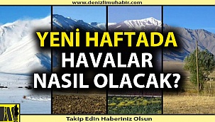 Denizli'de havalar soğuyacak