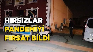 Denizli'de hırsızlar pandemi'de boş durmuyor