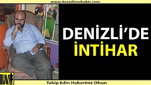 Denizli'de intihar