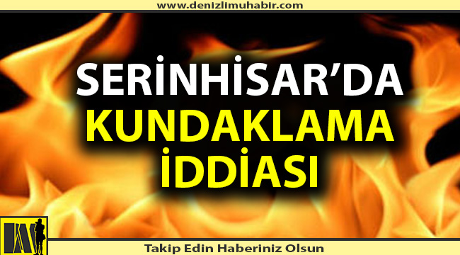 Denizli'de kundaklama iddiası; 1 ağır yaralı