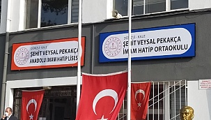 Denizli’de şehidin ismi 2 okula verildi