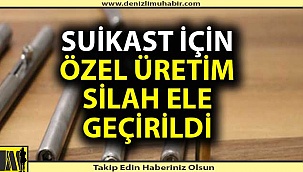 Denizli'de silah kaçakçılığı