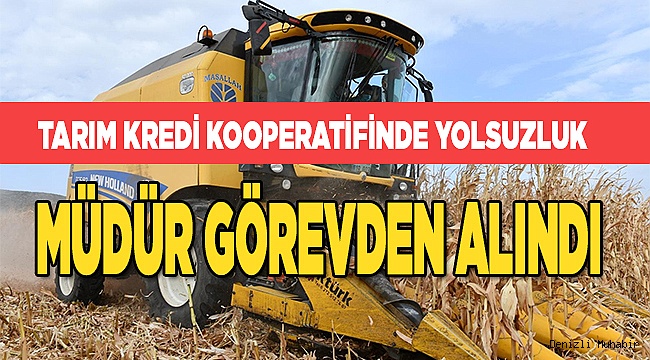 Denizli'de yolsuzluğun tespit edildiği şubede müdür görevinden alındı