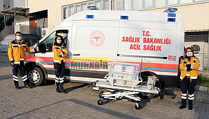 DENİZLİ'NİN İLK YENİDOĞAN AMBULANSI HİZMETTE...
