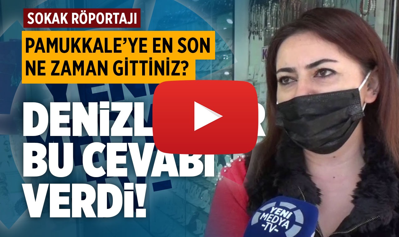 Denizlililer Pamukkale'yi unuttu!