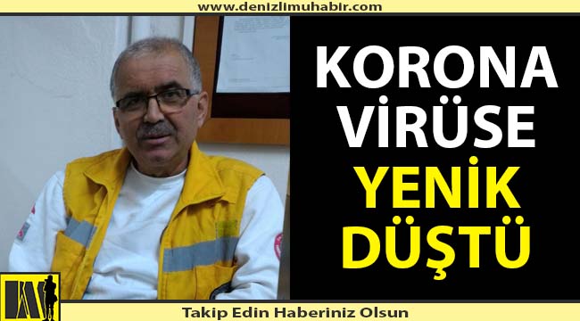 Emekli ambulans şoförü hayatını kaybetti