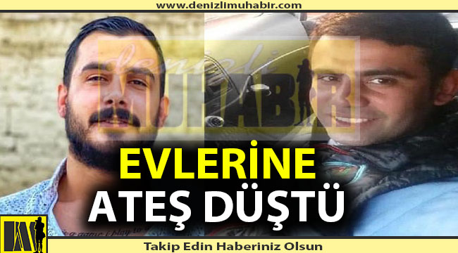 Faciada 3 eve ateş düştü