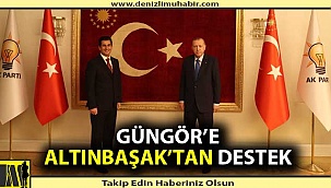 Güngör'e Altınbaşak'tan destek