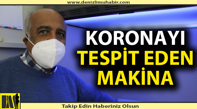 Korona virüs geçirenle geçirmeyeni ayırt eden makina