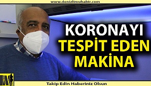 Korona virüs geçirenle geçirmeyeni ayırt eden makina