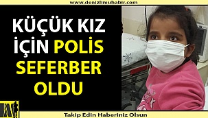 Küçük kızı hastaneye yetiştirmek için polisler seferber oldu