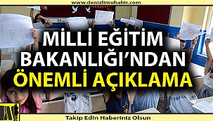 Milli Eğitim Bakanlığı'ndan flaş açıklama!