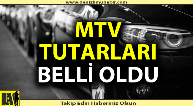 MTV 2021 yılı ödemeleri belli oldu