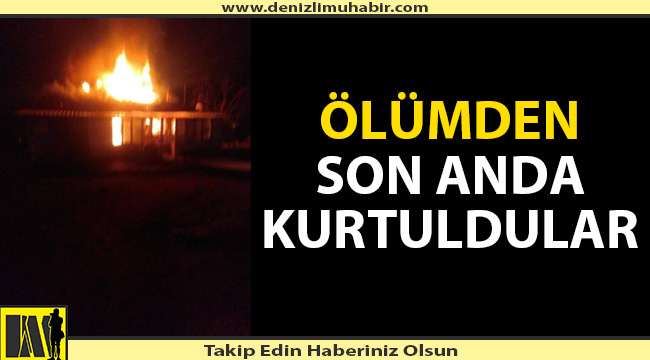 Ölümden son anda kurtuldular
