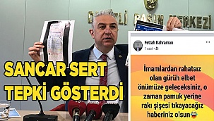 Şişeci imam, sendika başkanı oldu