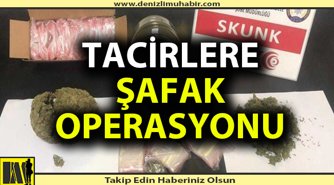 Tacirlere şafak operasyonu!