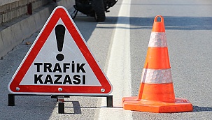 Trafik kazası: 1 ölü