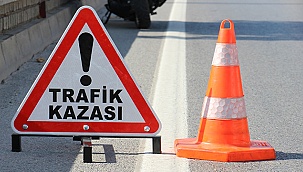 Trafik kazası: 1 ölü