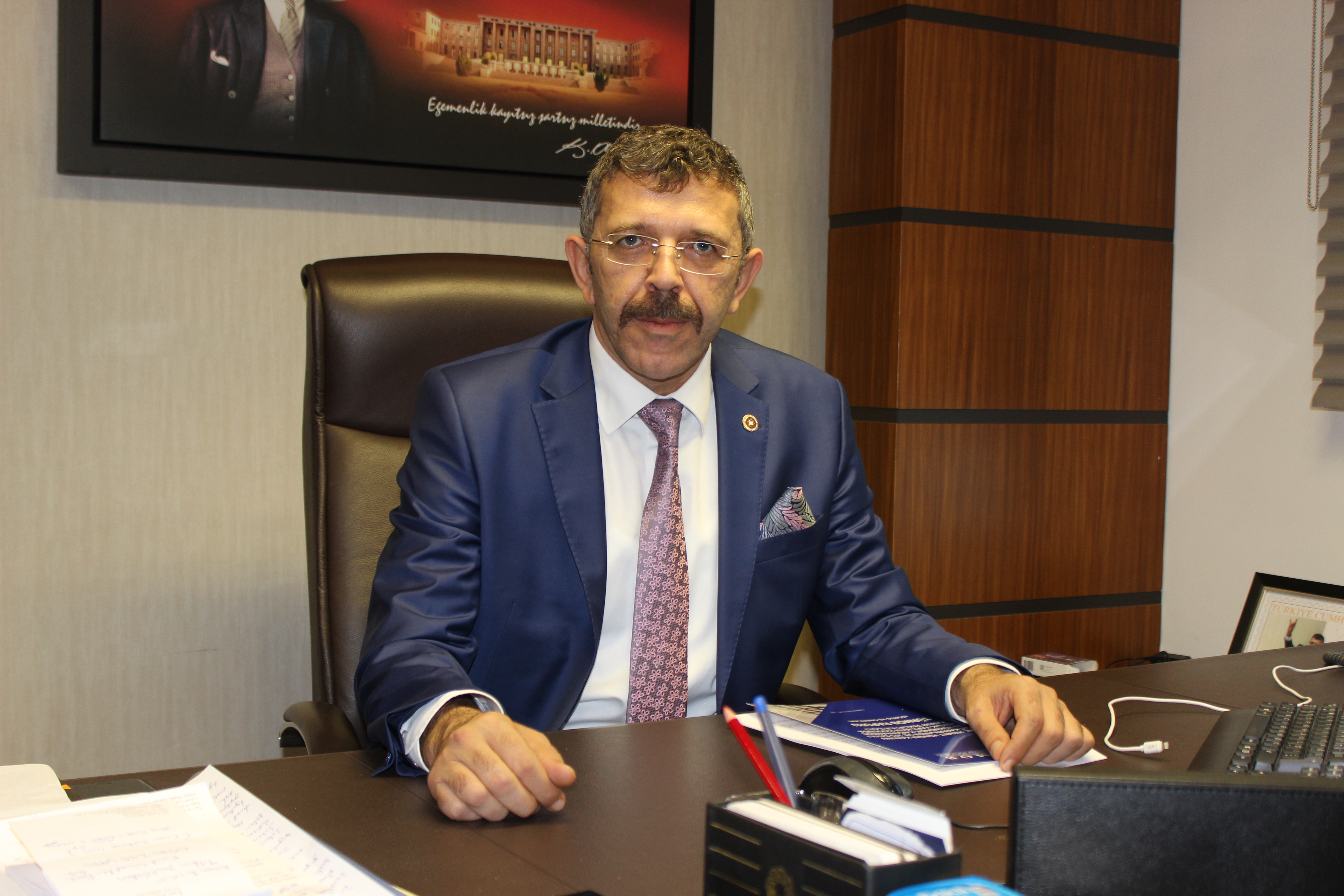 Yasin Öztürk'ten Ulaştırma ve ALtyapı Bakanı Karaismailoğlu'na soru önergesi