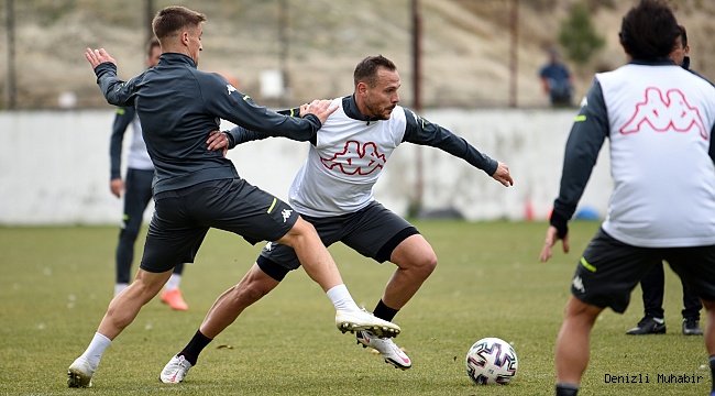 Yukatel Denizlispor, Kasımpaşa maçı hazırlıklarını tamamladı.