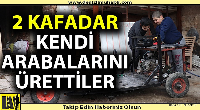 2 kafadar sıfırdan araba yaptı