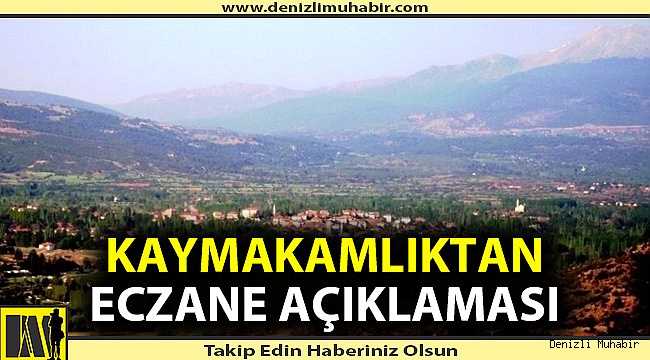 38 yıllık eczane kapanınca 20 kilometre uzaklıktan ilaç almaya gidiyorlar