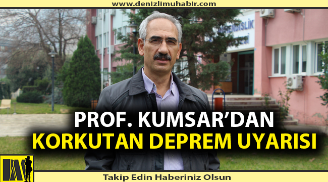 "6.8 şiddetinde deprem bekliyoruz"