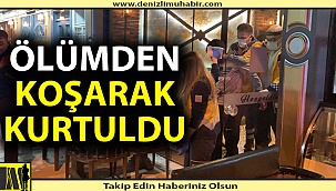 Ağır yaralı halde metrelerce kaçtı
