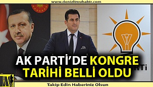 AK Parti'de kongre tarihi belli oldu