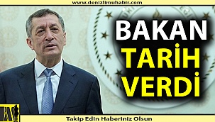 Beklenen sınavların tarihini verdi!