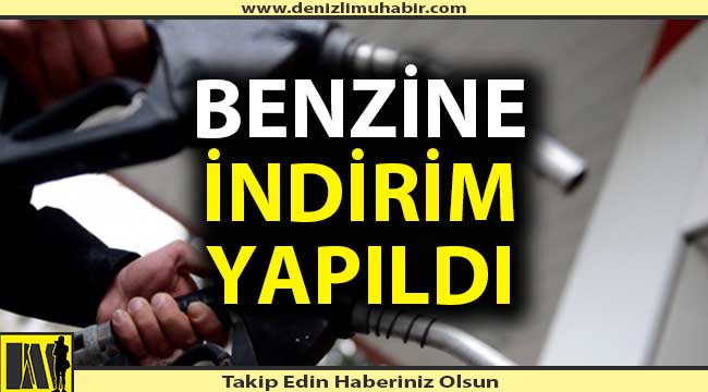 Benzine indirim!