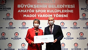 Büyükşehir'den 117 amatör spor kulübüne 1.200.000 TL