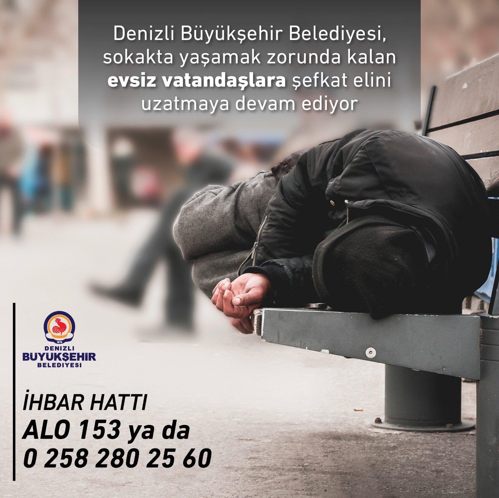 Büyükşehir evsizleri unutmuyor