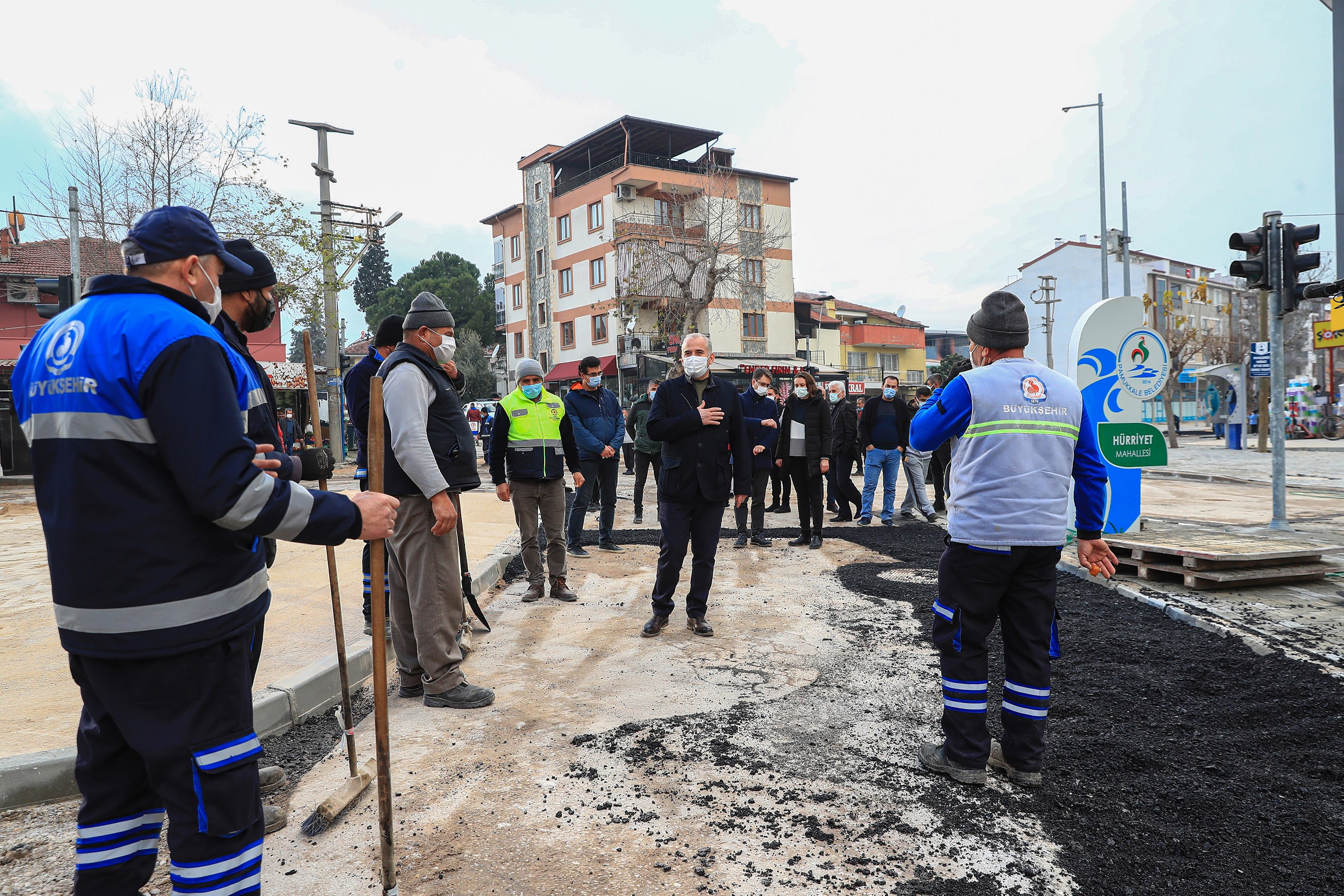 Büyükşehir sokağa çıkma kısıtlamalarını fırsata çeviriyor